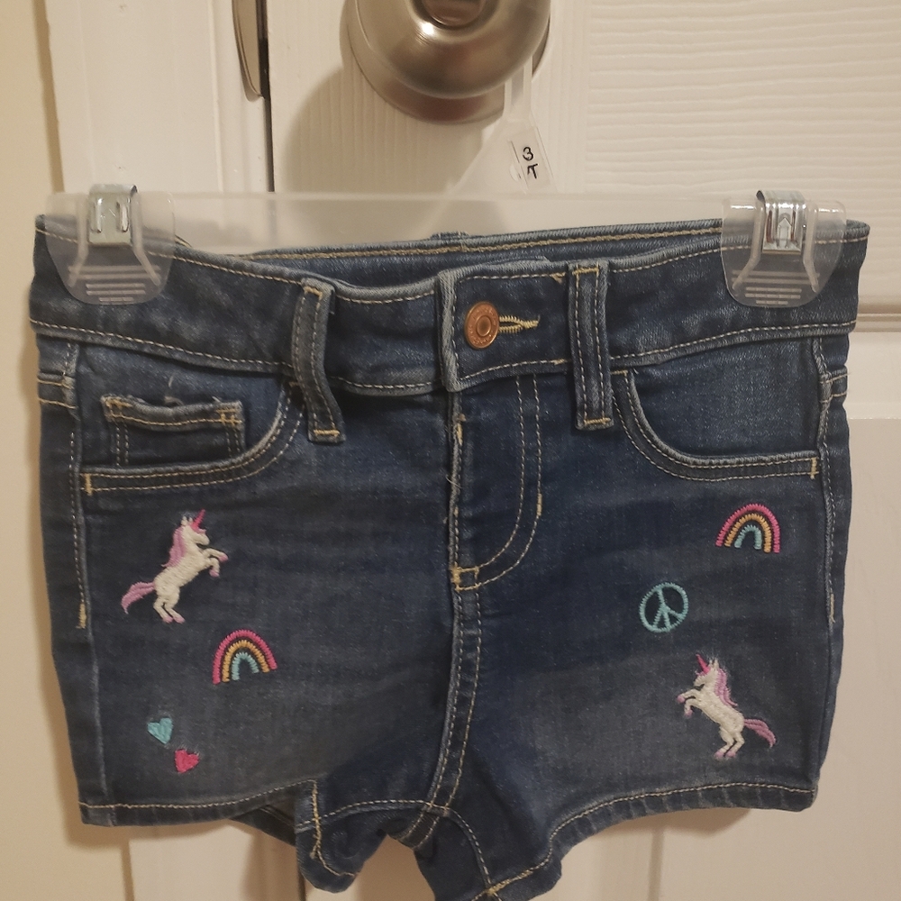 Brand new denim shorts